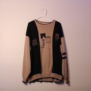 Vintage Styled Golf Sweatshirt Size XL
